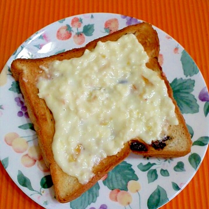 マーマレードクリームチーズのトースト♪